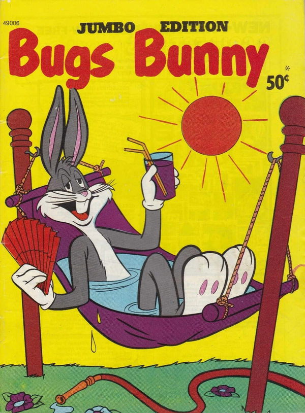 Bugs Bunny Jumbo Edition (Rosnock, 1979) #49006 ([December 1978]) —Bugs Bunny Uncle Buckskin Comes to Town