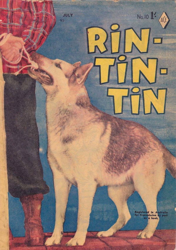 Rin Tin Tin (Junior Readers, 1958 series) #10 (July 1958) —Rin-Tin-Tin