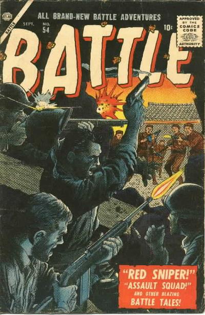 Battle (Atlas [Marvel], 1951 series) #54 (September 1957)