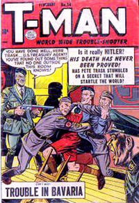 T-Man (Quality, 1951 series) #14 February 1954