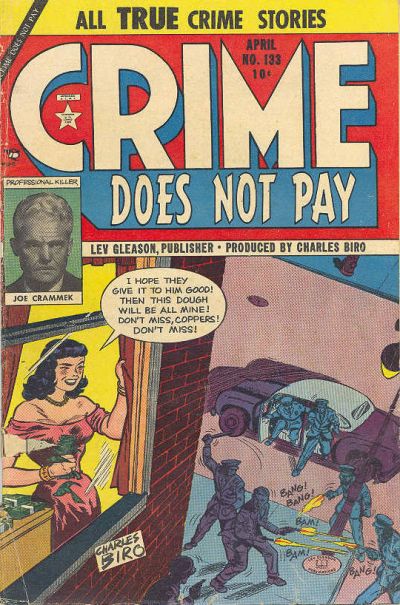 Crime Does Not Pay  #133 (April 1954)