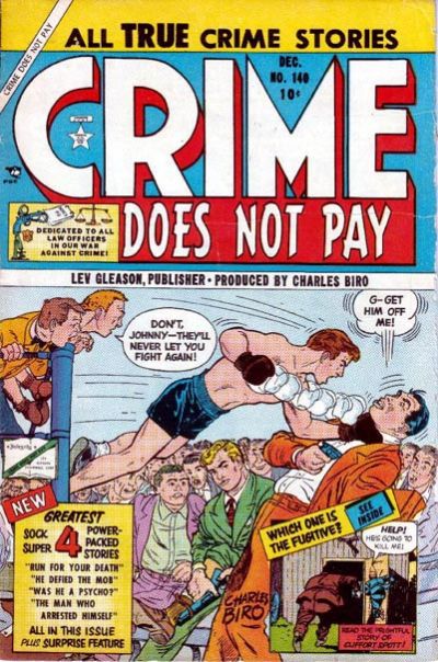Crime Does Not Pay  #140 (December 1954)