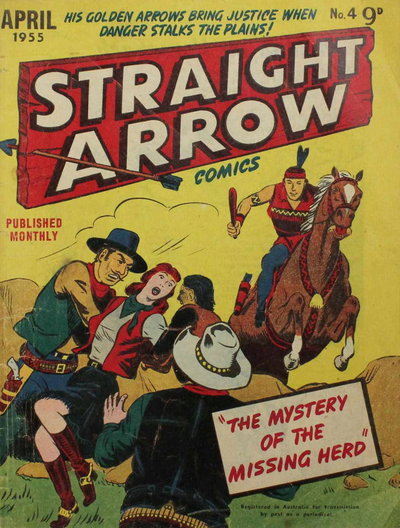 Straight Arrow Comics  #4 (April 1955)