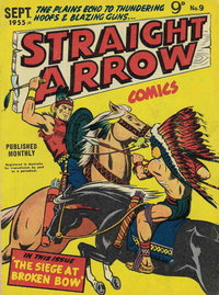 Straight Arrow Comics (Red Circle, 1955 series)  #9 (September 1955)