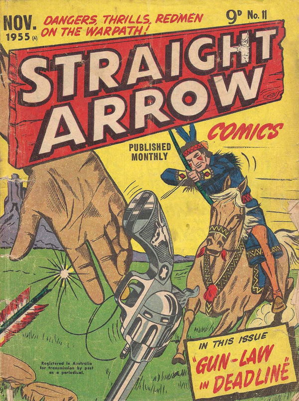 Straight Arrow Comics (Red Circle, 1955 series) #11 (November 1955)