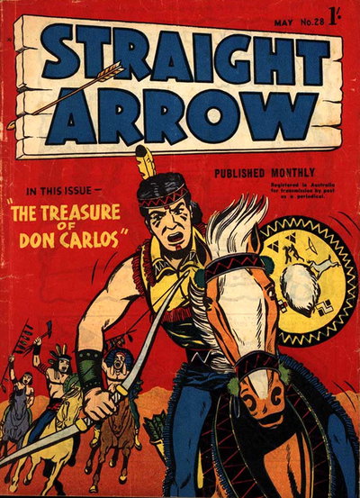 Straight Arrow Comics  #28 (May 1957)