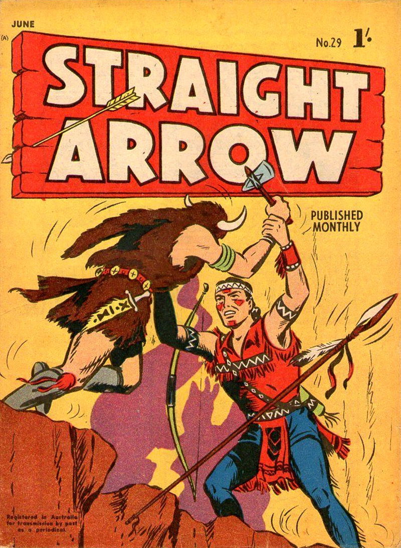 Straight Arrow Comics (Red Circle, 1955 series) #29 (June 1957)