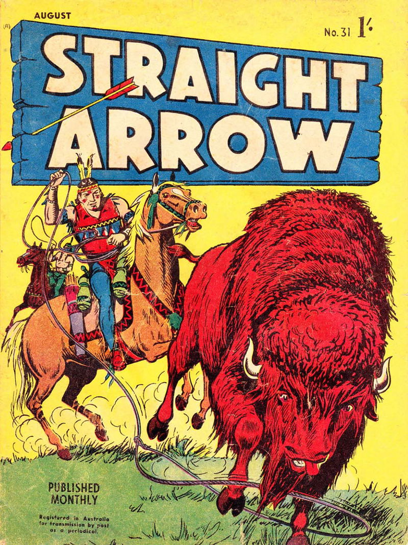 Straight Arrow Comics (Red Circle, 1955 series) #31 (August 1957)