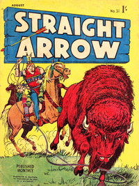 Straight Arrow Comics (Red Circle, 1955 series)  #31 (August 1957)