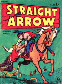 Straight Arrow Comics (Red Circle, 1955 series) #34 November 1957