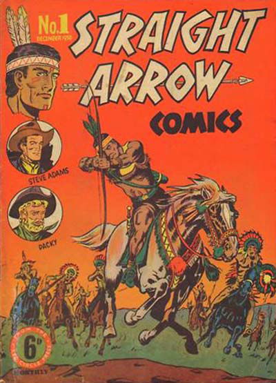 Straight Arrow Comics (Red Circle, 1950 series) #1 (December 1950)