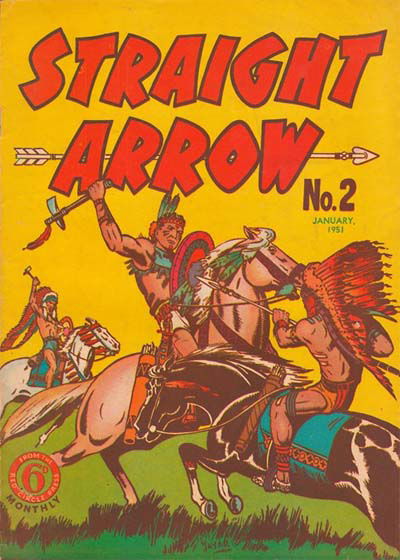 Straight Arrow Comics (Red Circle, 1950 series) #2