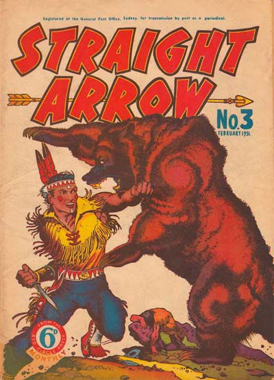 Straight Arrow Comics (Red Circle, 1950 series) #3