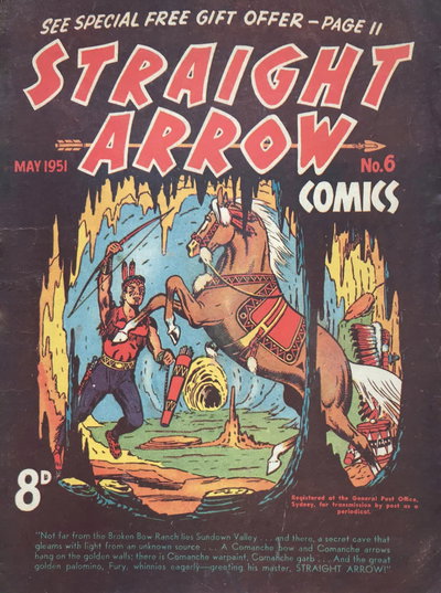 Straight Arrow Comics  #6 (May 1951)