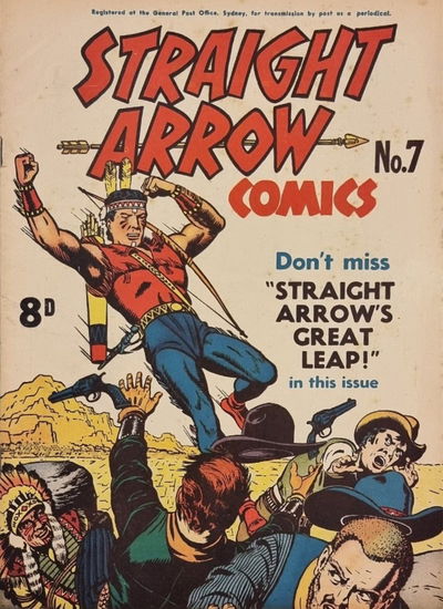 Straight Arrow Comics (Red Circle, 1950 series) #7