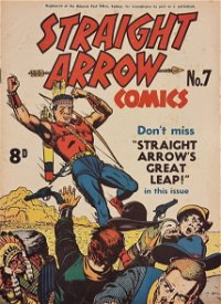 Straight Arrow Comics (Red Circle, 1950 series) #7 — Straight Arrow's Great Leap!
