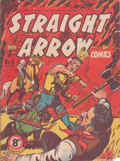 Straight Arrow Comics (Red Circle, 1950 series) #8