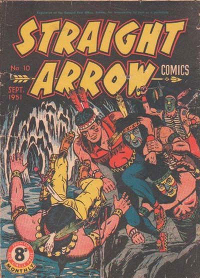Straight Arrow Comics (Red Circle, 1950 series) #10 (September 1951)