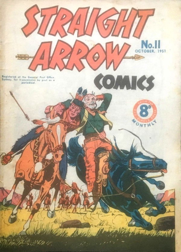 Straight Arrow Comics (Red Circle, 1950 series) #11 (October 1951)