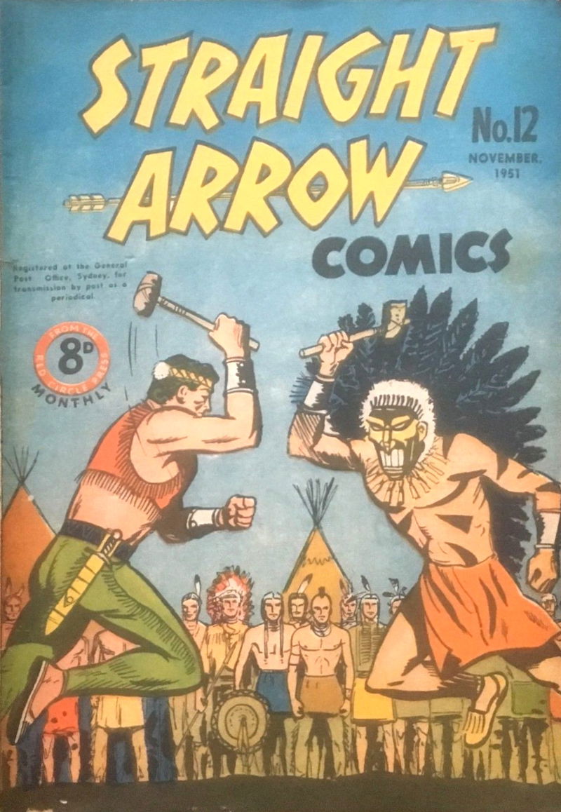 Straight Arrow Comics (Red Circle, 1950 series) #12 (November 1951)