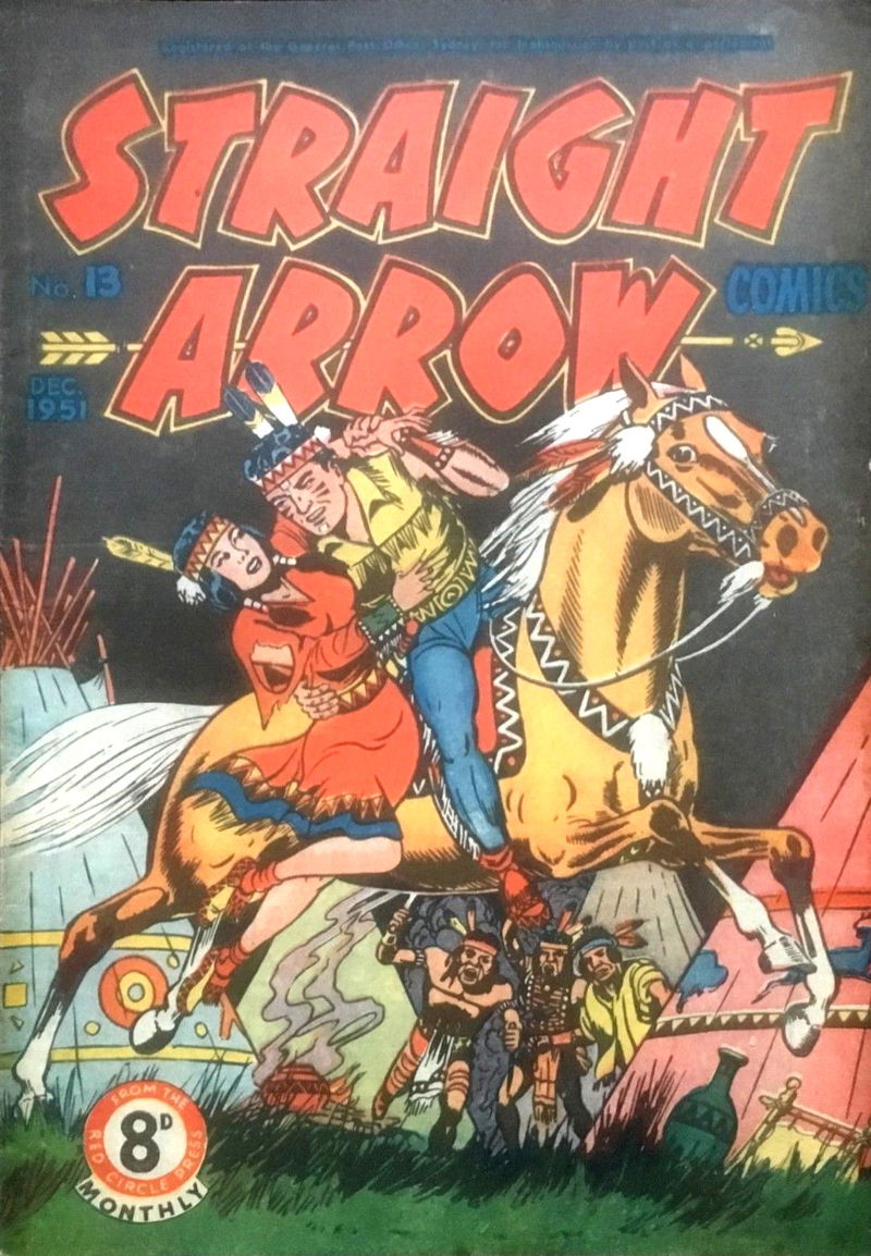 Straight Arrow Comics (Red Circle, 1950 series) #13 (December 1951)
