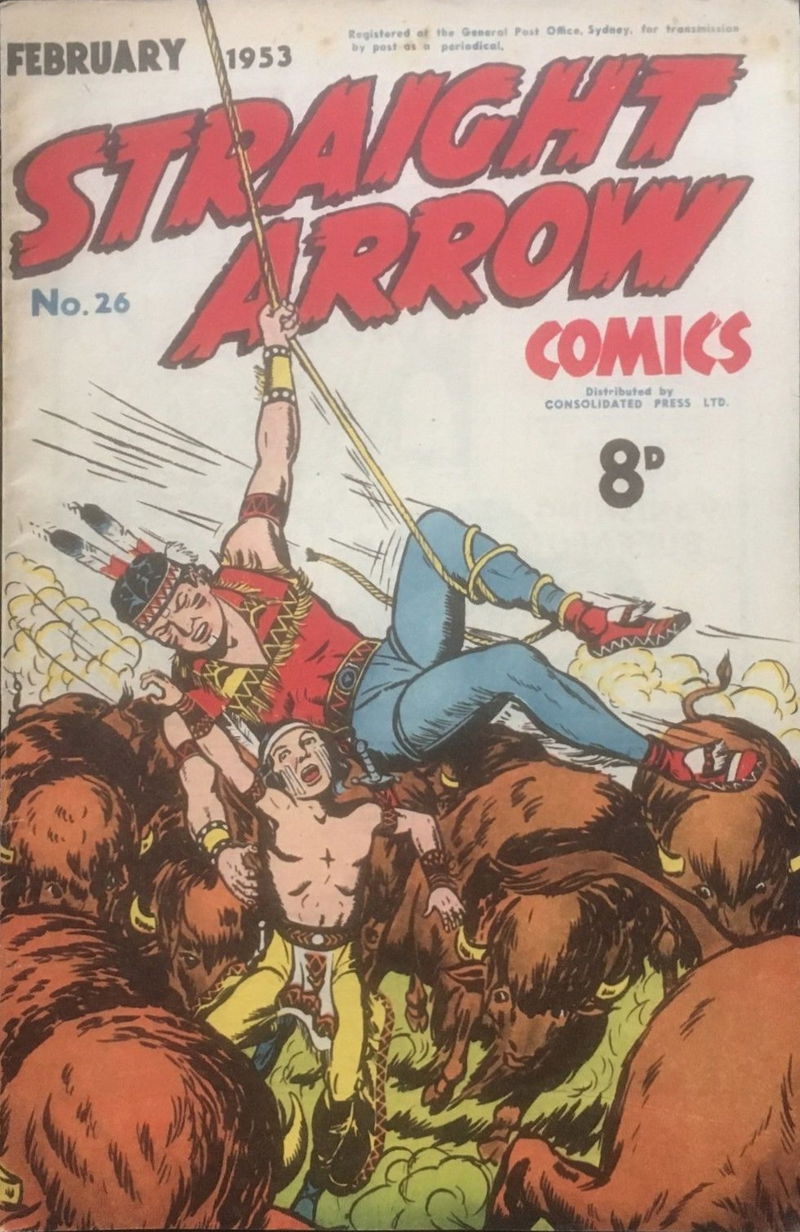 Straight Arrow Comics (Red Circle, 1950 series) #26 (February 1953)