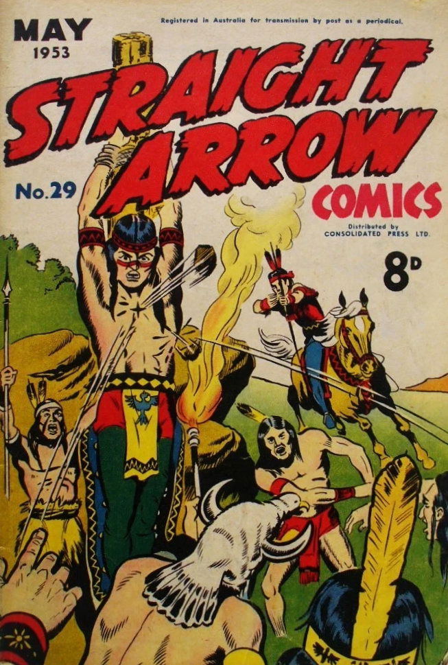 Straight Arrow Comics (Red Circle, 1950 series) #29 (May 1953)