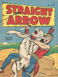 Straight Arrow Comics (Red Circle, 1955 series) #36 January 1958