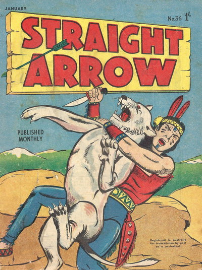 Straight Arrow Comics  #36 (January 1958)