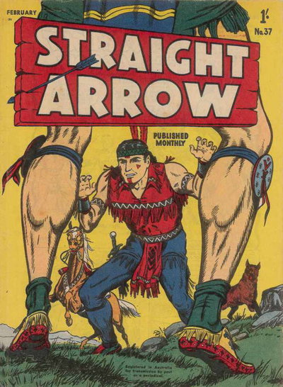 Straight Arrow Comics  #37 (February 1958)