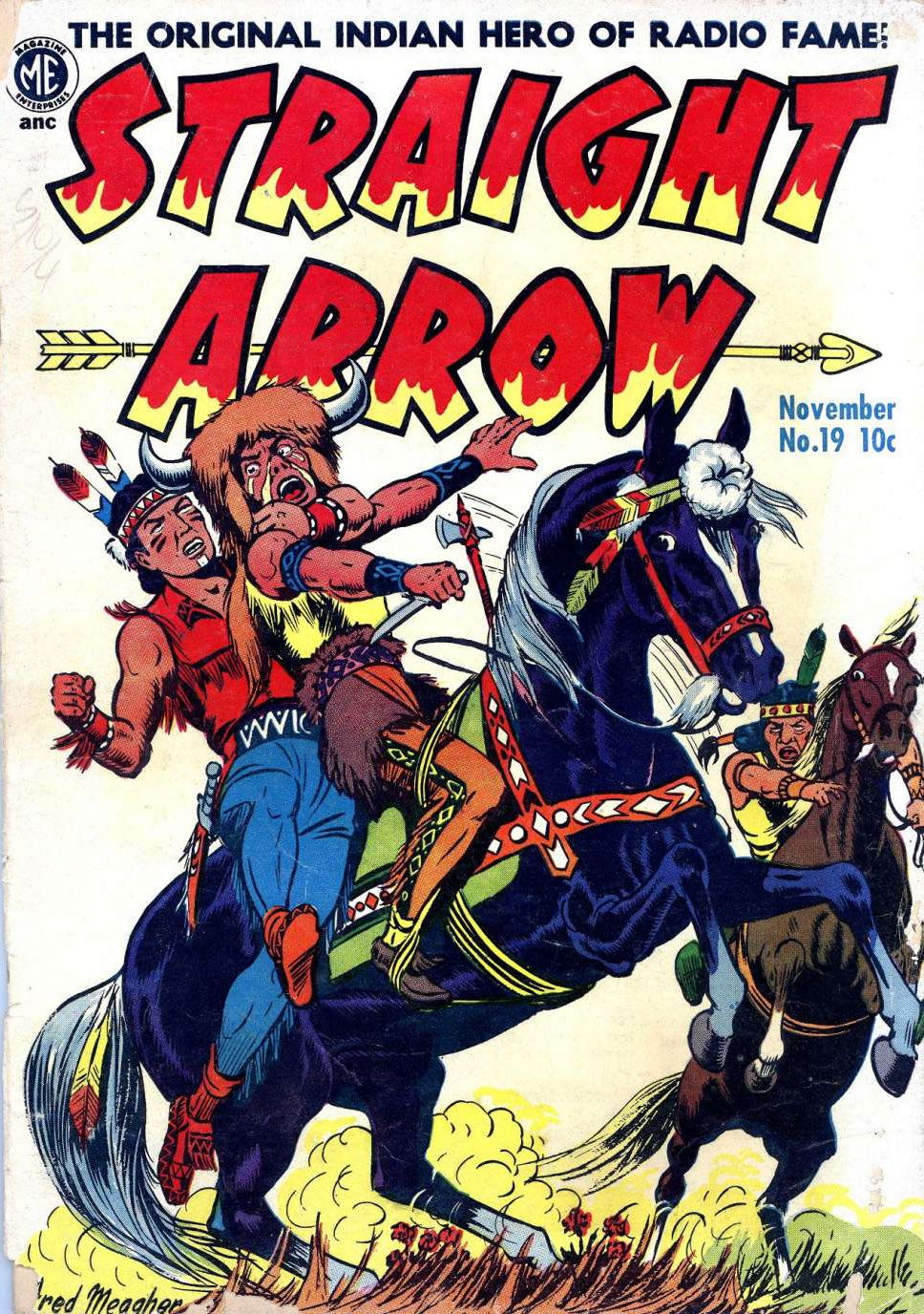 Straight Arrow (Magazine Enterprises, 1950 series) #19 (November 1951)