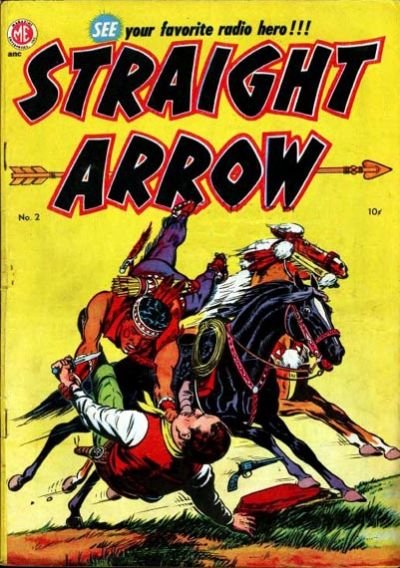 Straight Arrow (Magazine Enterprises, 1950 series) #2 (April-May 1950)