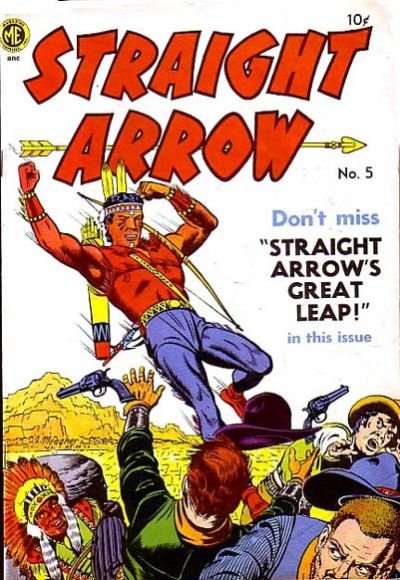 Straight Arrow (Magazine Enterprises, 1950 series) #5 (September 1950)