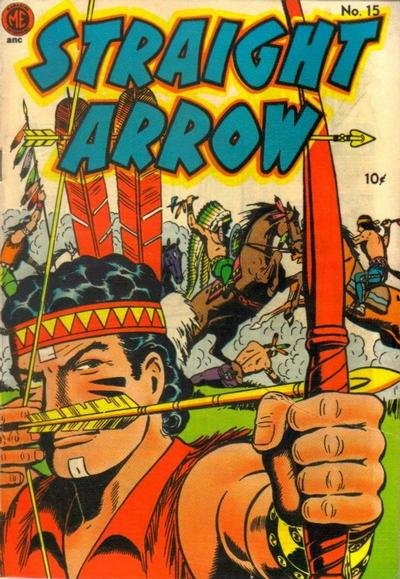 Straight Arrow (Magazine Enterprises, 1950 series) #15 (July 1951)