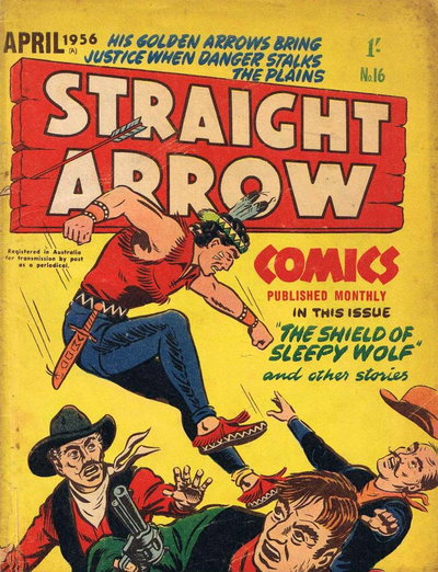 Straight Arrow Comics  #16 (April 1956)