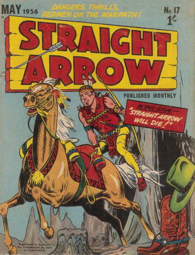 Straight Arrow Comics (Red Circle, 1955 series) #17