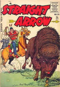 Straight Arrow (Magazine Enterprises, 1950 series)  #50 (October 1955) — Untitled
