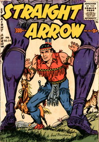 Straight Arrow (Magazine Enterprises, 1950 series)  #54 (February 1956) — Untitled