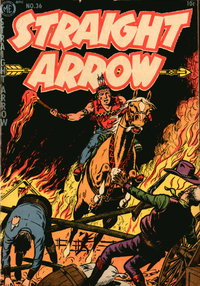 Straight Arrow (Magazine Enterprises, 1950 series)  #36 (May-June 1954) — Untitled