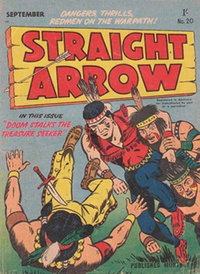 Straight Arrow Comics (Red Circle, 1955 series)  #20 (September 1956)