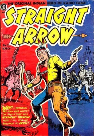 Straight Arrow (Magazine Enterprises, 1950 series) #23 (March 1952)