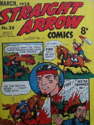 Straight Arrow Comics  #39 (March 1954)
