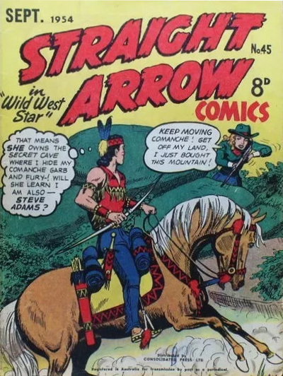 Straight Arrow Comics  #45 (September 1954)