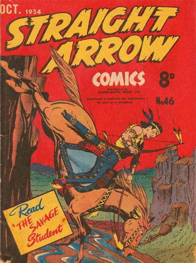 Straight Arrow Comics (Red Circle, 1950 series) #46 (October 1954)