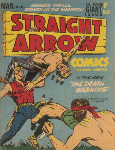 Straight Arrow Comics  #15 (March 1956)