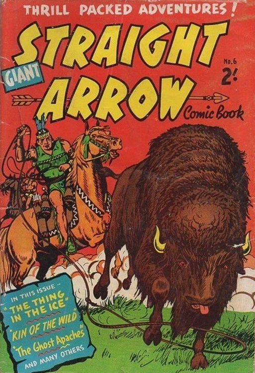 Straight Arrow Giant (Red Circle, 1959? series) #6 (September 1959)