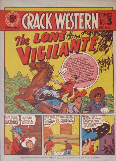 Crack Western  #3 (December 1950)