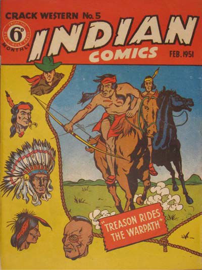 Crack Western (Red Circle, 1950 series) #5 — Indian Comics February 1951