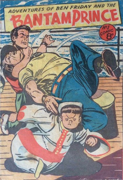 Adventures of Ben Friday and the Bantam Prince (Pyramid, 1953? series) #1 (1953)