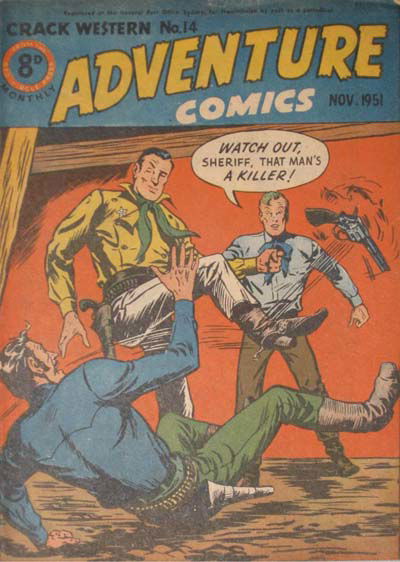 Crack Western (Red Circle, 1950 series) #14 — Adventure Comics November 1951